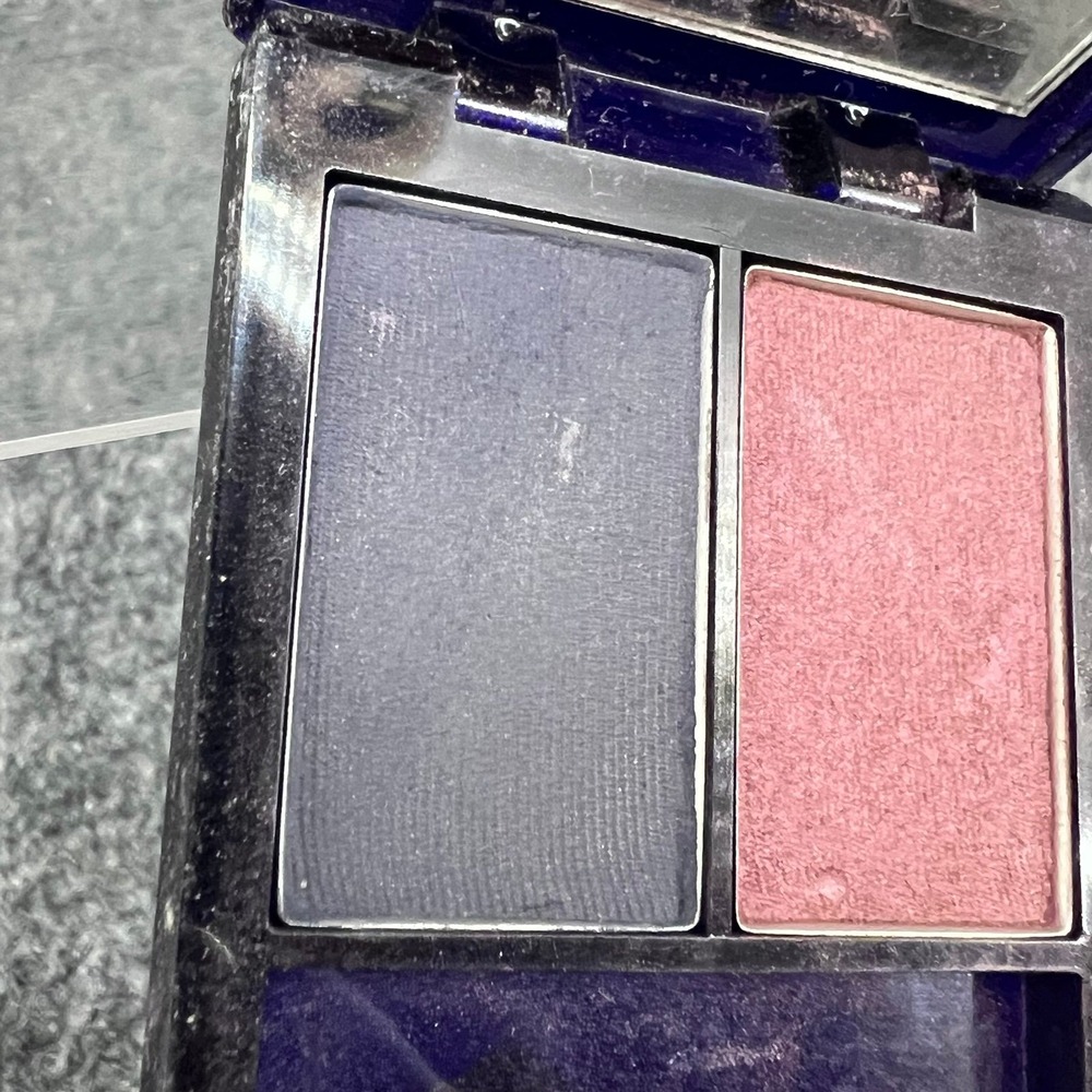 Aloette Cosmetics Eyesilk Duo Denim Sugarplum Eyeshadow 0.14oz - Picture 6 of 6